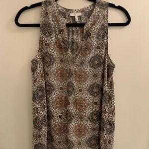 Joie silk sleeveless top